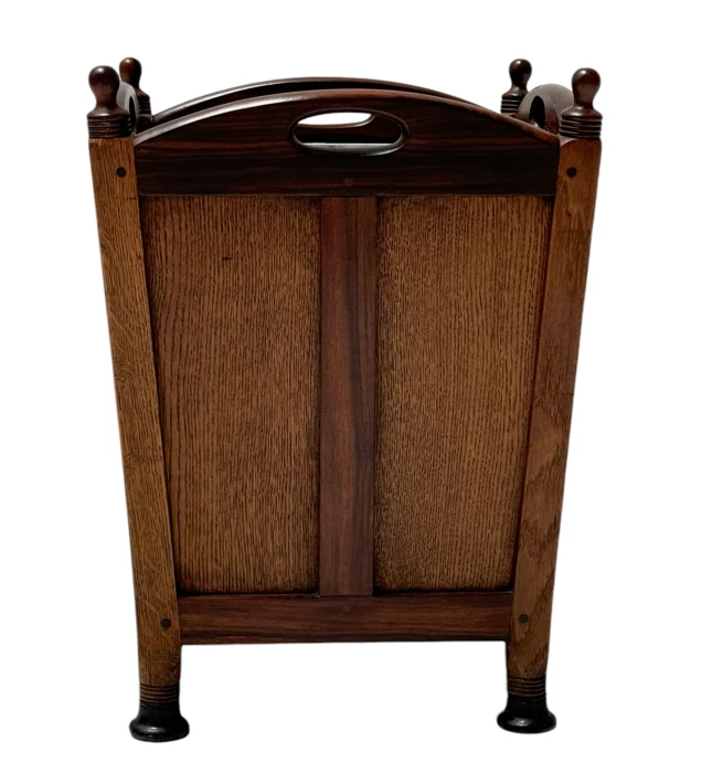 Jac. van den Bosch Art Deco Amsterdamse School Litter Basket for 't Binnenhuis